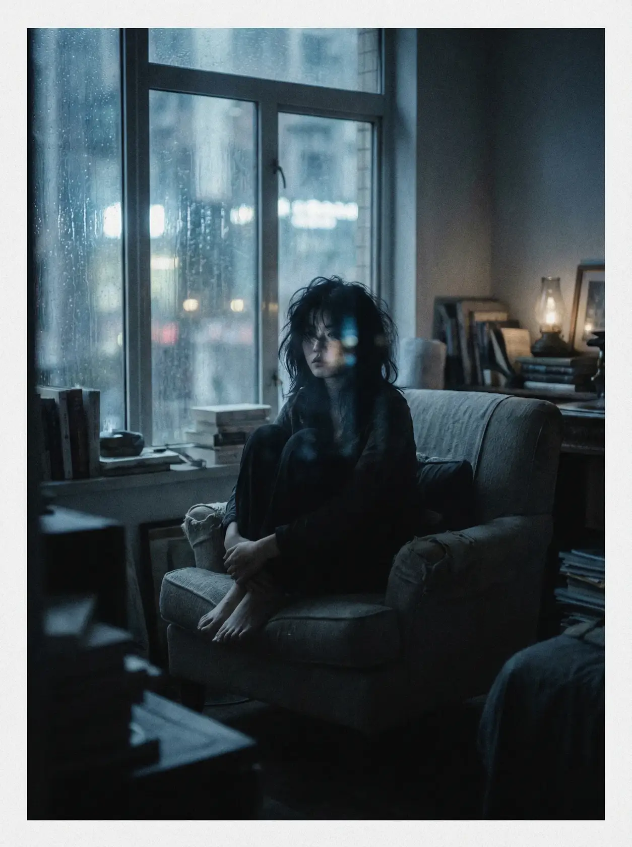 文艺电影《雨窗》海报 - 国产剧情